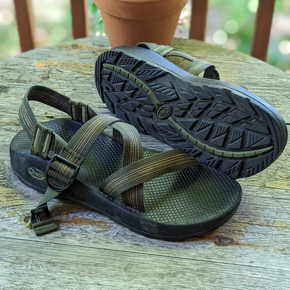 Chaco | Shoes | Chaco Sandals Green Mens Size 9 | Poshmark display picture 2